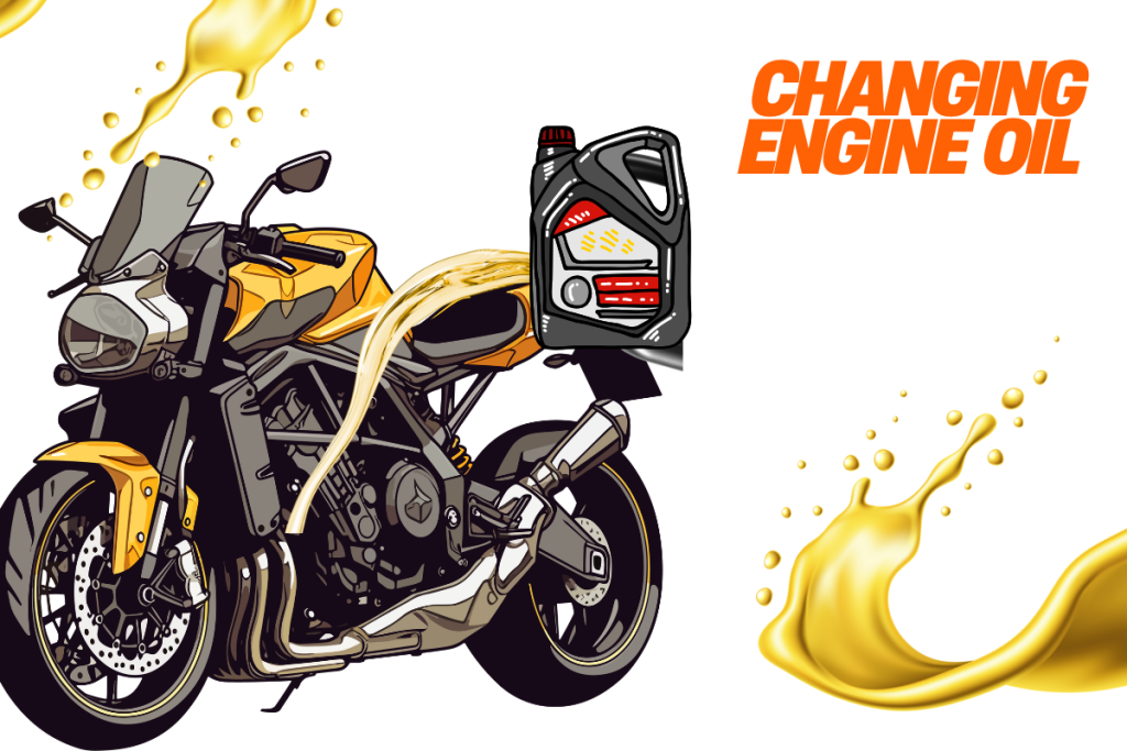 Changing engine oil